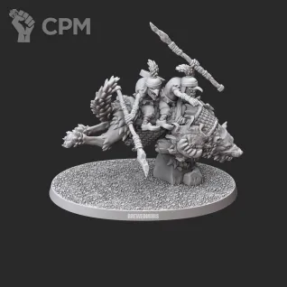 Описание картинки Snarlpack Cavalry от Daniilfedyakov по цене 1 550руб | Свободный Рынок Миниатюр - СРМ