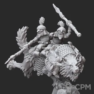 Описание картинки Snarlpack Cavalry от Daniilfedyakov по цене 1 550руб | Свободный Рынок Миниатюр - СРМ