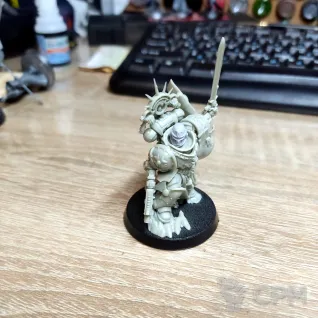 Описание картинки Black Templars Marshal от Pinkey по цене 500руб | Свободный Рынок Миниатюр - СРМ