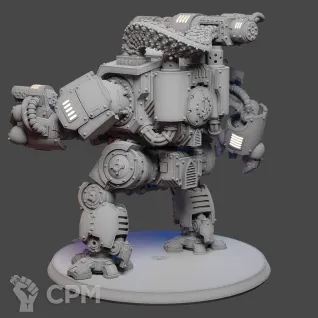 Описание картинки Redemptor Dreadnought от Milestone по цене 1 300руб | Свободный Рынок Миниатюр - СРМ