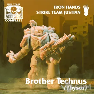 Описание картинки Strike Force Justian Kill Team от Bit & Blade Workshop по цене 1 680руб | Свободный Рынок Миниатюр - СРМ