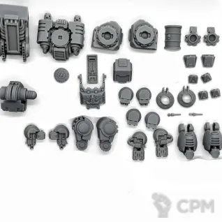 Описание картинки Brutalis Dreadnought от VtorushinAdditiveTec по цене 1 000руб | Свободный Рынок Миниатюр - СРМ