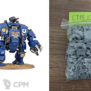 Описание картинки Brutalis Dreadnought (Литье) от Барахолка CTPEJIKA по цене 2 000руб | Свободный Рынок Миниатюр - СРМ