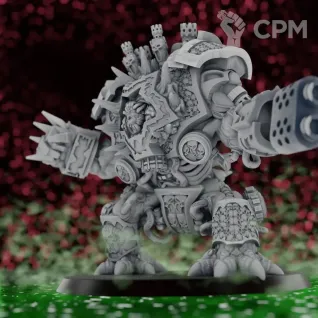 Описание картинки Helbrute от Studio Cockatoo по цене 1 210руб | Свободный Рынок Миниатюр - СРМ