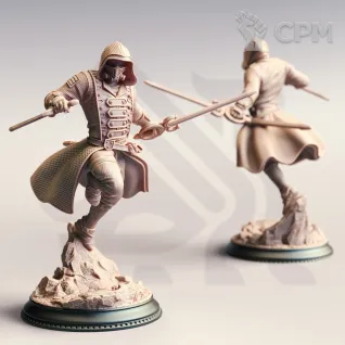 Описание картинки Brutus Valentius - The Peoples Blade от PocketSized Prints по цене 300руб | Свободный Рынок Миниатюр - СРМ