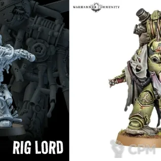 Описание картинки Rig lord - Emissary of the Sunken One от Age of Printmar по цене 233руб | Свободный Рынок Миниатюр - СРМ