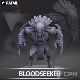 Описание картинки Bloodseeker от Naggaroth Night по цене 500руб | Свободный Рынок Миниатюр - СРМ