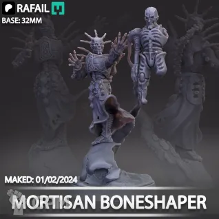 Описание картинки Mortisan Boneshaper от Naggaroth Night по цене 500руб | Свободный Рынок Миниатюр - СРМ