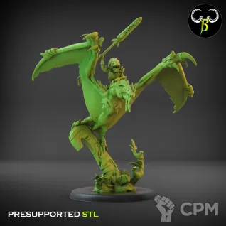 Описание картинки Ripperdactyl Riders 6+1 от Kapers Point по цене 3 150руб | Свободный Рынок Миниатюр - СРМ