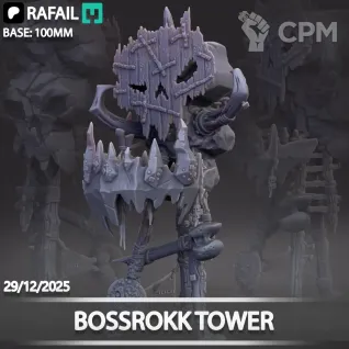 Описание картинки Bossrokk Tower от Красный Сквиг по цене 2 700руб | Свободный Рынок Миниатюр - СРМ