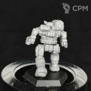 Описание картинки Ханчбэк HBK-4G (50 тонн) от Dwarf Pirate Foundry по цене 450руб | Свободный Рынок Миниатюр - СРМ