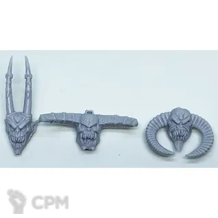 Описание картинки Daemon Prince Heads от NEW-MINIATURES по цене 188руб | Свободный Рынок Миниатюр - СРМ