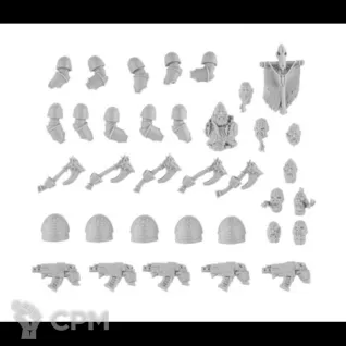 Описание картинки Space Wolves Legion Grey Slayers Upgrade Pack 2 от Darkminiatures по цене 731руб | Свободный Рынок Миниатюр - СРМ