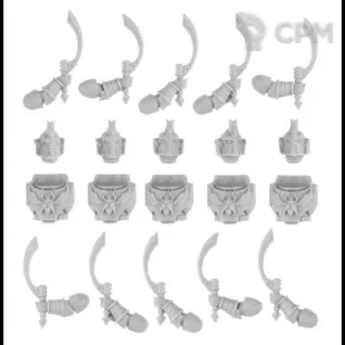 Описание картинки Thousand Sons Legion Khenetai Occult Blade Cabal Upgrade Set от Darkminiatures по цене 1 065руб