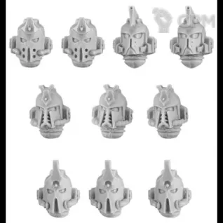 Описание картинки Thousand Sons Mk IV Heads Upgrade Set от Darkminiatures по цене 376руб