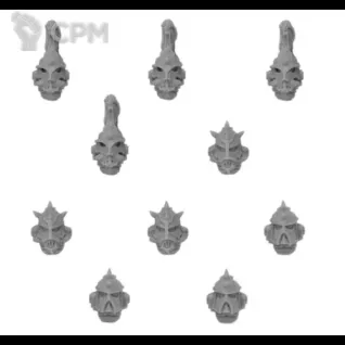 Описание картинки Sons of Horus MKIV Upgrade Set - Heads от Darkminiatures по цене 376руб