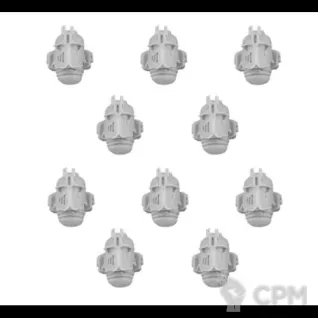 Описание картинки Thousand Sons Achean Pattern Heads от Darkminiatures по цене 376руб