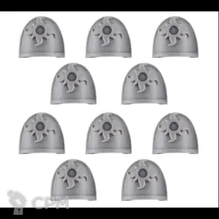 Описание картинки Thousand Sons Mk IV Shoulder Pads от Darkminiatures по цене 376руб