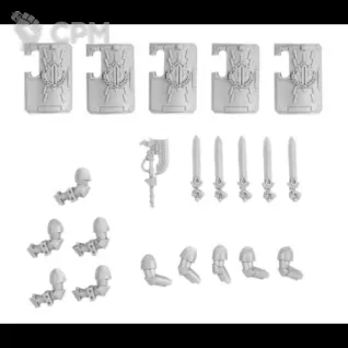 Описание картинки Ultramarines Praetorian Breacher Shields от Darkminiatures по цене 940руб