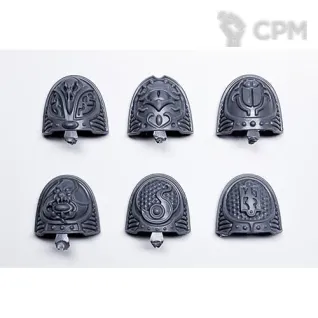 Описание картинки Exalted Sorcerers - Shoulder Pads от NEW-MINIATURES по цене 351руб | Свободный Рынок Миниатюр - СРМ