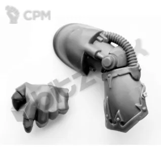 Описание картинки Chaos Space Marines Terminators - Power Fist B от NEW-MINIATURES по цене 104руб | Свободный Рынок Миниатюр - СРМ