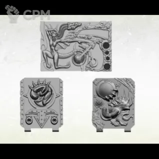 Описание картинки Bedlam Fraternity Doors от NEW-MINIATURES по цене 418руб | Свободный Рынок Миниатюр - СРМ