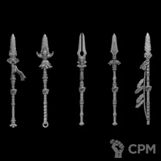 Описание картинки Space Wolves -Spears от NEW-MINIATURES по цене 313руб | Свободный Рынок Миниатюр - СРМ