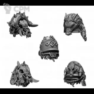 Описание картинки Space Wolves - Shoulderpads от NEW-MINIATURES по цене 365руб | Свободный Рынок Миниатюр - СРМ