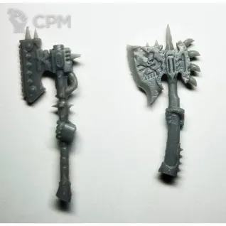 Описание картинки Khorne Axe от NEW-MINIATURES по цене 156руб | Свободный Рынок Миниатюр - СРМ