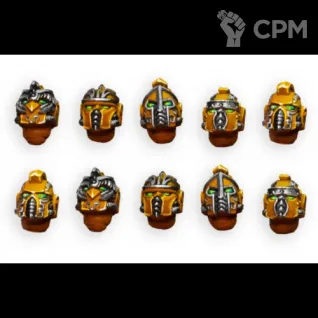 Описание картинки Omega Legion Helmet Heads от NEW-MINIATURES по цене 365руб | Свободный Рынок Миниатюр - СРМ