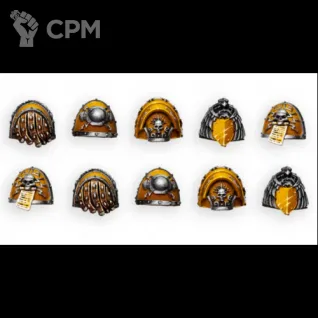 Описание картинки Omega Legion Shoulder Pads от NEW-MINIATURES по цене 365руб | Свободный Рынок Миниатюр - СРМ