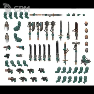 Описание картинки Melee Weapons Upgrade Set (half set) от NEW-MINIATURES по цене 1 463руб | Свободный Рынок Миниатюр - СРМ