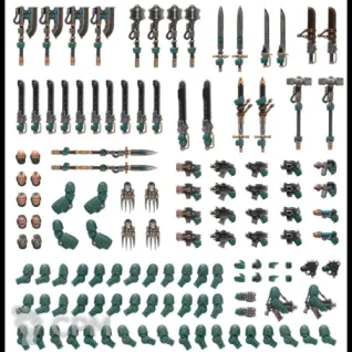 Описание картинки Melee Weapons Upgrade Set от NEW-MINIATURES по цене 2 090руб | Свободный Рынок Миниатюр - СРМ