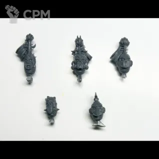 Описание картинки Emperor’s Children Tormentors Heads от NEW-MINIATURES по цене 313руб | Свободный Рынок Миниатюр - СРМ