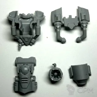 Описание картинки Aethon Shaan - custom jump pack от NEW-MINIATURES по цене 350руб | Свободный Рынок Миниатюр - СРМ