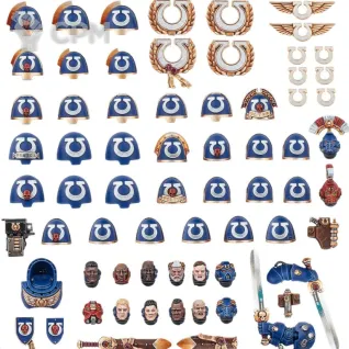 Описание картинки Ultramarines Upgrades от NEW-MINIATURES по цене 1 463руб | Свободный Рынок Миниатюр - СРМ