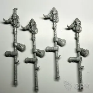 Описание картинки Njal Stormcaller - Staff of the Stormcaller x 4 от NEW-MINIATURES по цене 365руб | Свободный Рынок Миниатюр - СРМ