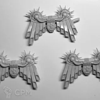 Описание картинки Canoness - Jump Pack x 3 от Darkminiatures по цене 365руб | Свободный Рынок Миниатюр - СРМ