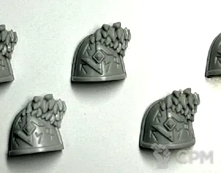 Описание картинки Space Wolves - Shoulder Pads 2 от Darkminiatures по цене 330руб | Свободный Рынок Миниатюр - СРМ