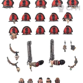 Описание картинки Red Corsairs Upgrades от Darkminiatures по цене 1 000руб | Свободный Рынок Миниатюр - СРМ