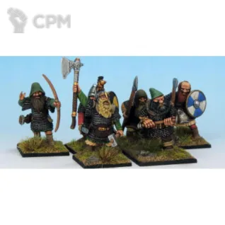 Описание картинки OAKP101 Dwarf Infantry от Base 28 по цене 3 625руб | Свободный Рынок Миниатюр - СРМ