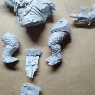 Описание картинки BUHRDÛR™, HILL TROLL CHIEFTAIN. от Серж по цене 2 000руб | Свободный Рынок Миниатюр - СРМ