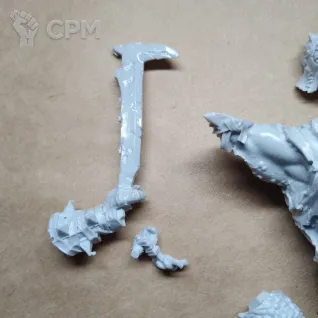 Описание картинки BUHRDÛR™, HILL TROLL CHIEFTAIN. от Серж по цене 2 000руб | Свободный Рынок Миниатюр - СРМ