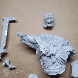 Описание картинки BUHRDÛR™, HILL TROLL CHIEFTAIN. от Серж по цене 2 000руб | Свободный Рынок Миниатюр - СРМ
