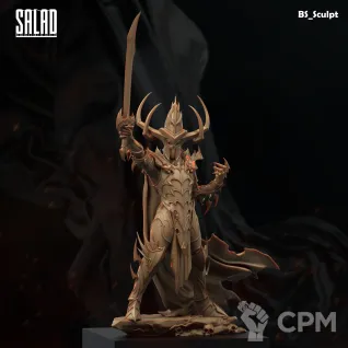 Описание картинки Malekith от Naggaroth Night по цене 1 800руб | Свободный Рынок Миниатюр - СРМ