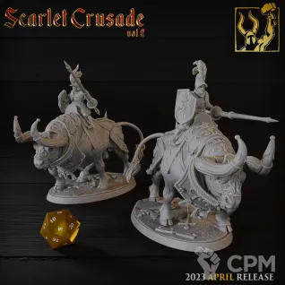 Описание картинки Mount Captain of the Empire от MrMetalHorror по цене 650руб | Свободный Рынок Миниатюр - СРМ