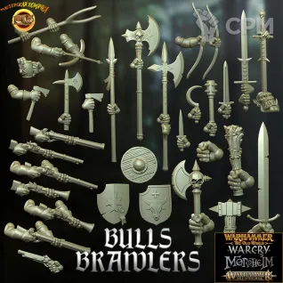 Описание картинки Bulls Brawlers - Empire от Мастерская Хомячка по цене 2 500руб | Свободный Рынок Миниатюр - СРМ