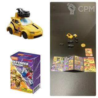 Описание картинки BLOKEES Transformers - Bumblebee Vehicle &amp; Coin (1/12) от ZvZ Bitz Shop по цене 350руб | Свободный Рынок Миниатюр - СРМ