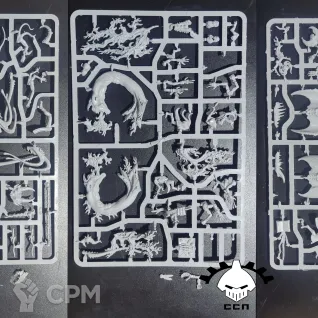 Описание картинки Burning chariot of Tzeentch от ССП по цене 1 800руб | Свободный Рынок Миниатюр - СРМ