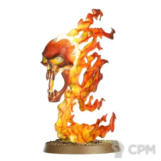 Описание картинки Endless Spell Manifestation Burning Head (Оригинал) от Vault Boy по цене 1 998руб | Свободный Рынок Миниатюр - СРМ